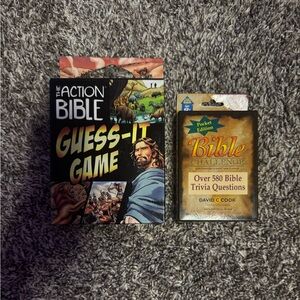 Bible Trivia Game Set